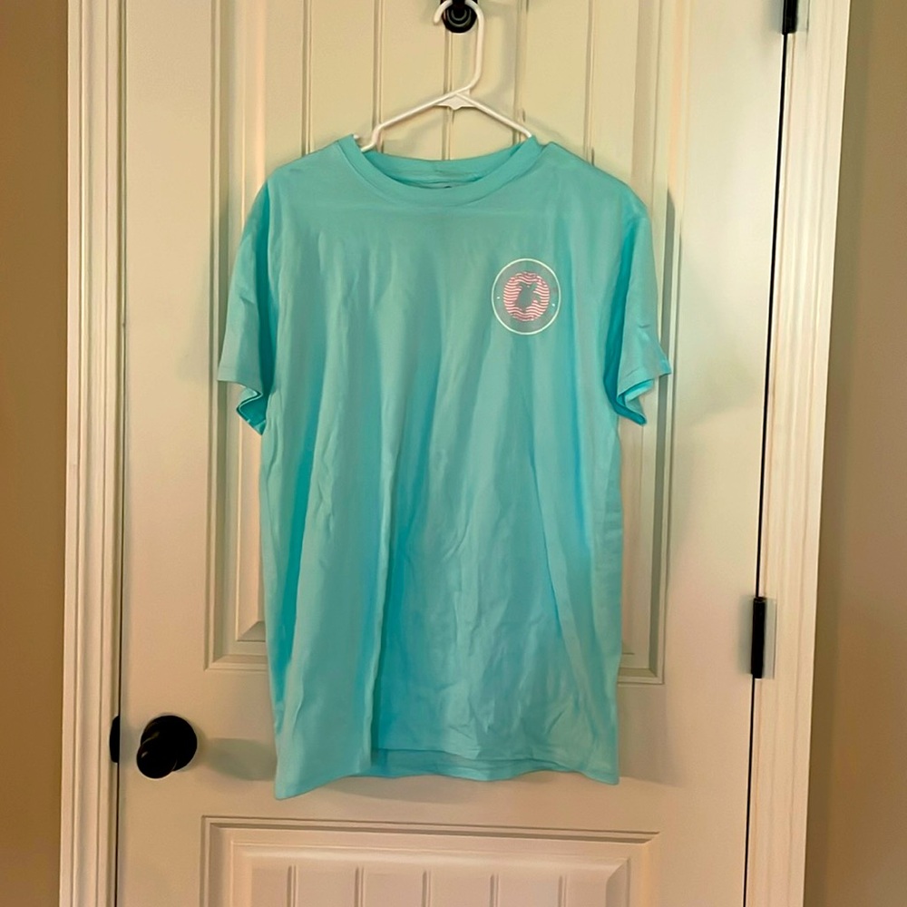 Surf style teal and pink size medium shirt